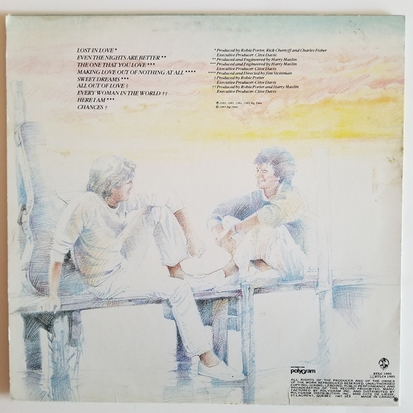Air Supply Greatest Hits Album Vinyl LP Record ⏺3/$40+Free Shipping!🚚 - Picture 4 of 8
